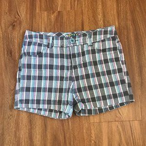 Roxy Plaid Short Shorts (Children's)